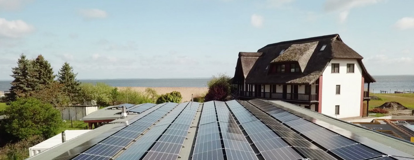 haffhus hotel and spa solar roof 